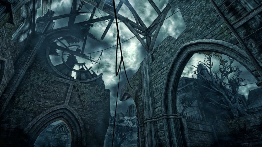 Готический фон для фотошопа