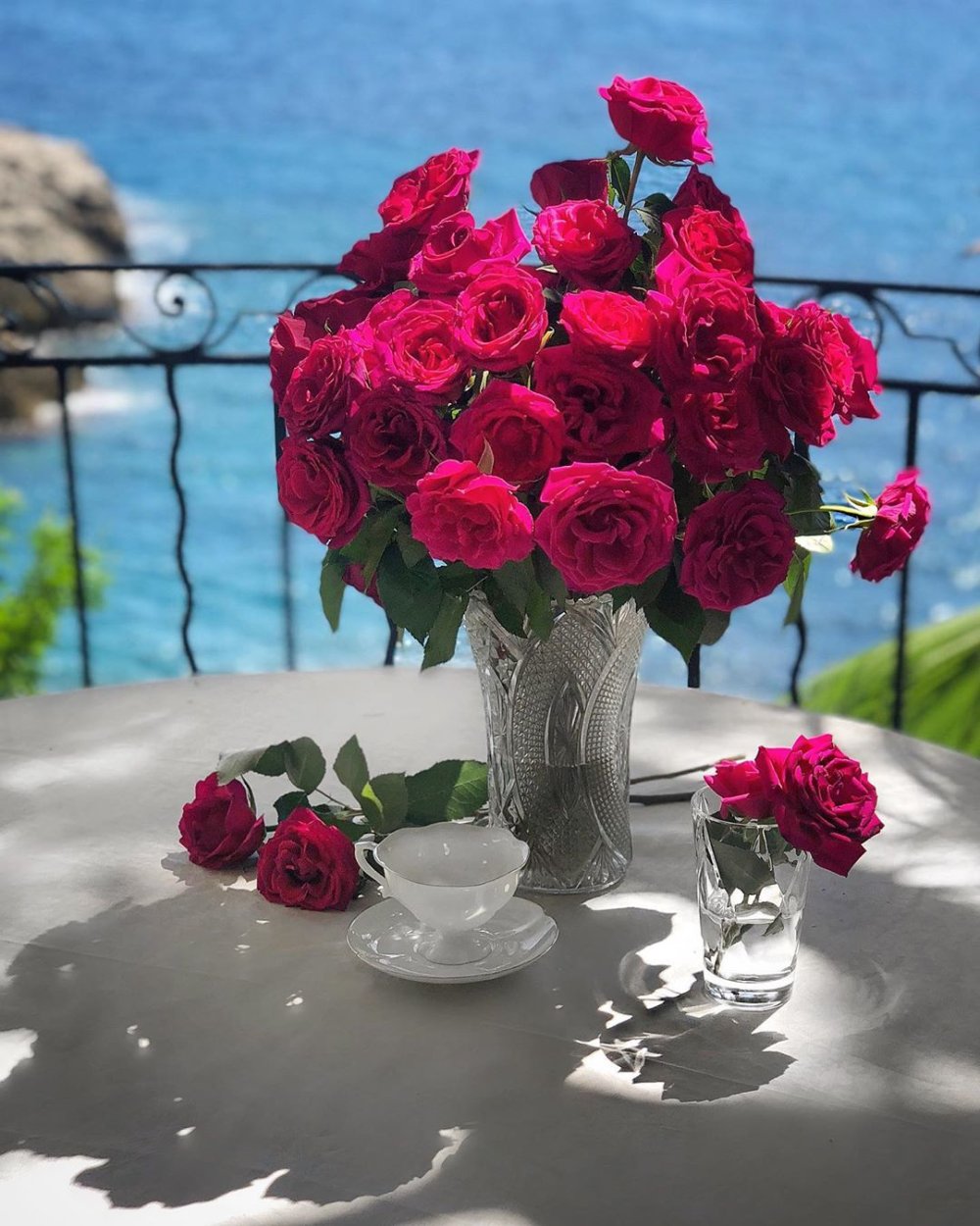 Красивый морской букет