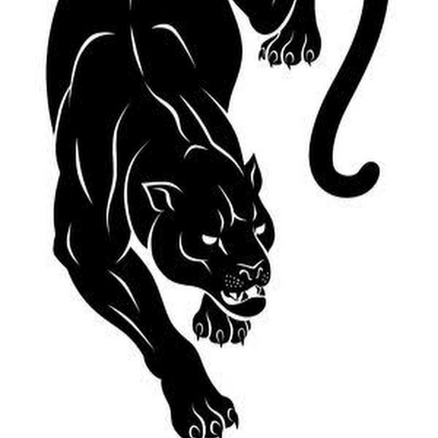 Силуэт пантеры