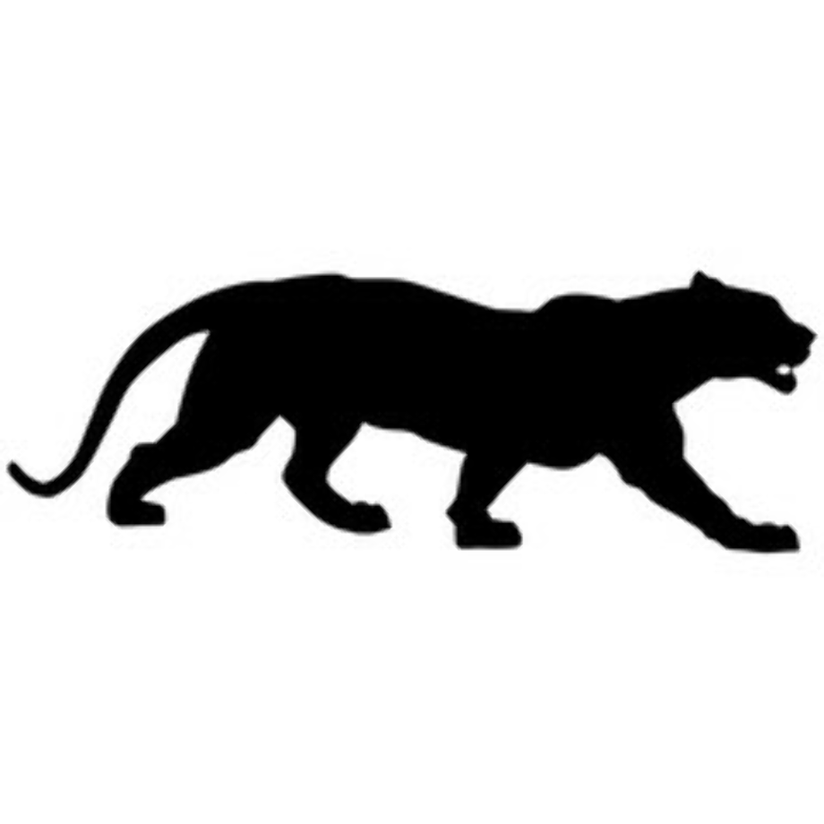 Бегущая пантера вектор