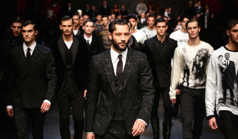 Dolce Gabbana Milano Italia мужская коллекция