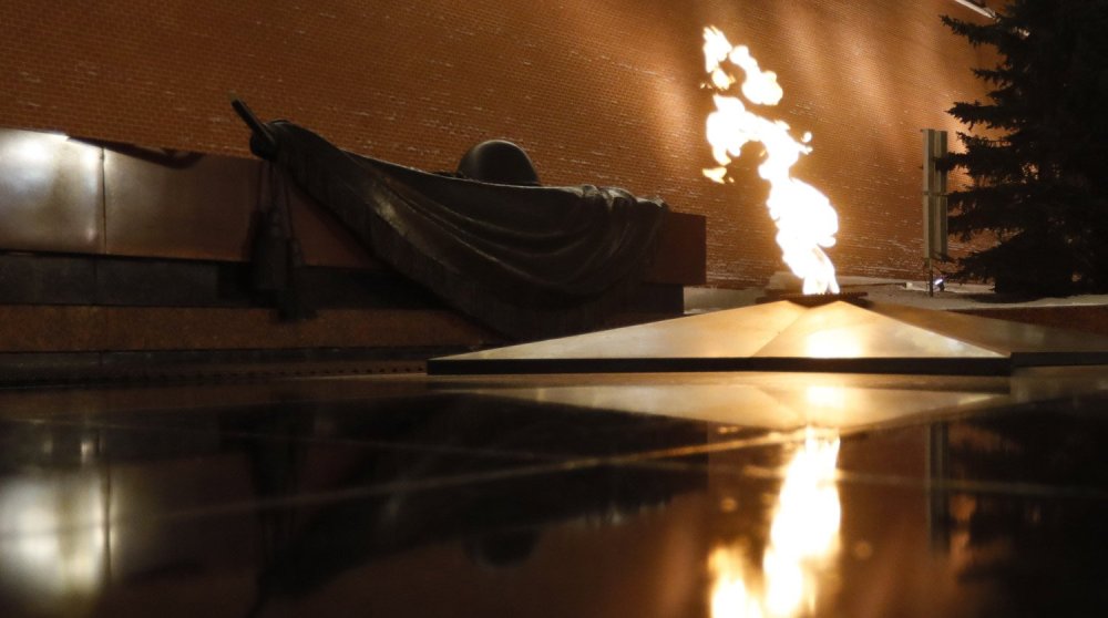 Вечный огонь рисунок