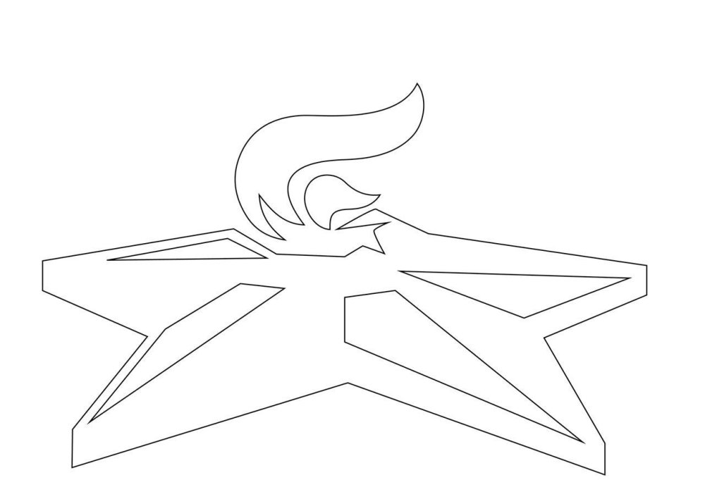 Огонь рисунок