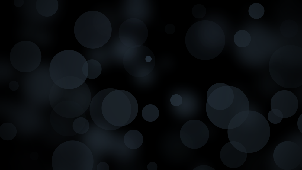 Блики на черном фоне