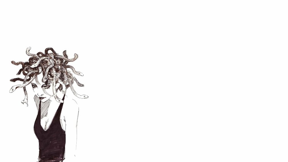 Медуза Горгона статуя