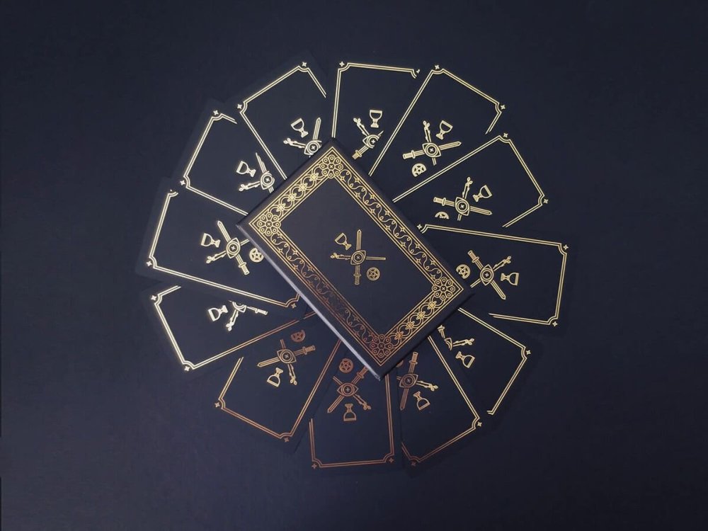 Магический стол сверху