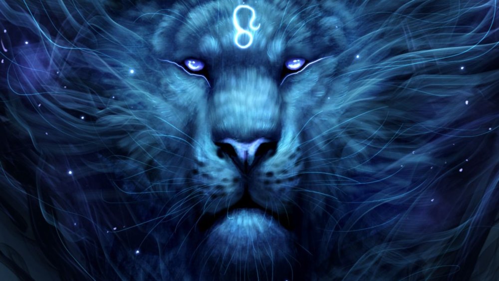 Морда Льва абстракция