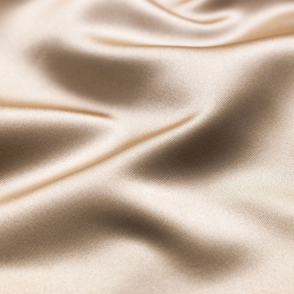 Ткань шелк бежевый