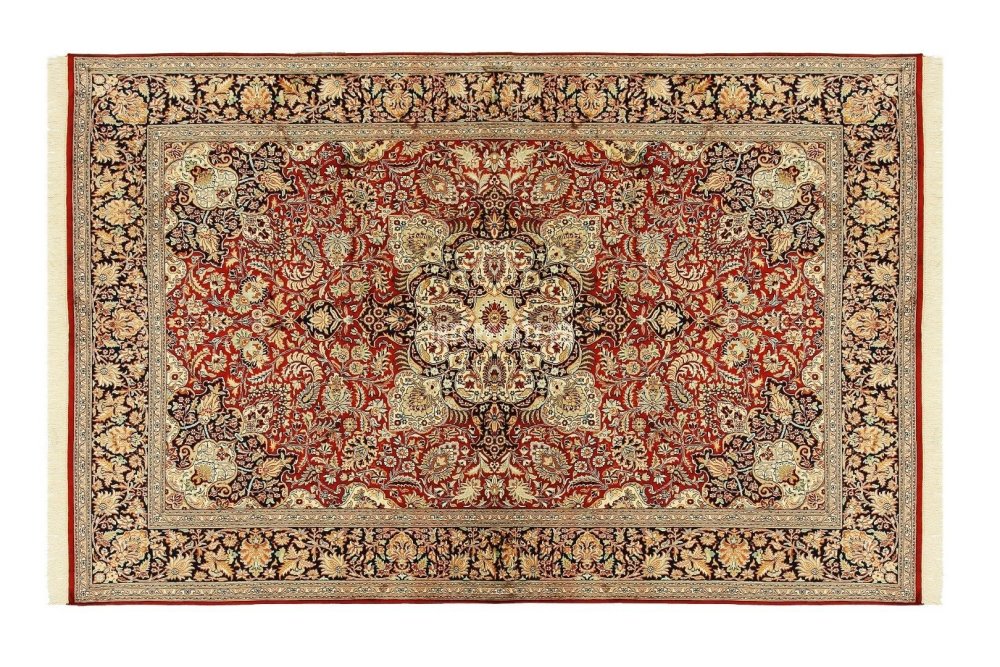 Персидский ковер темный