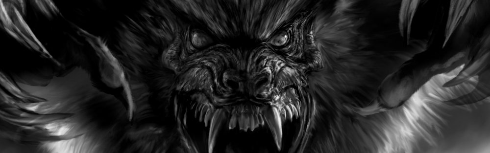 Красный монстр логотип