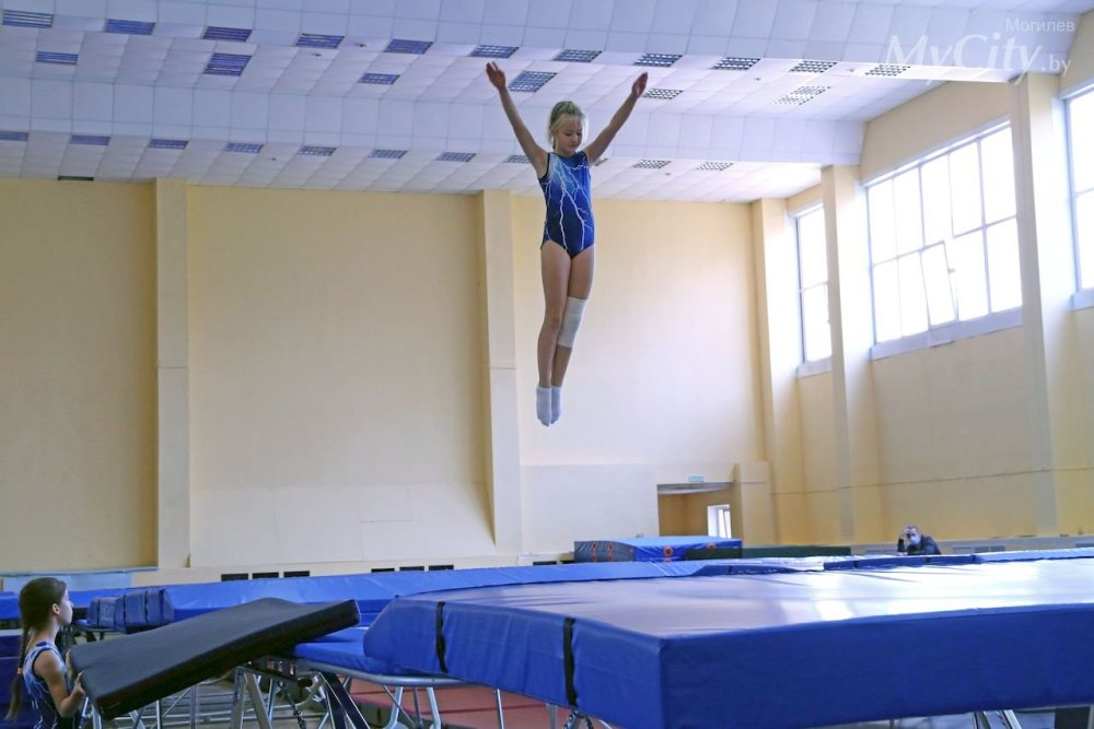 Ирина Силичева батут