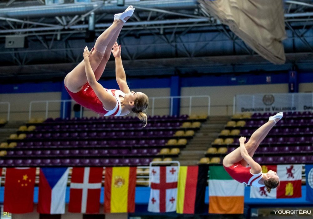 Прыжки на батуте