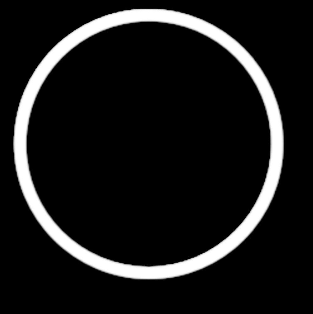Круглая рамка на прозрачном фоне
