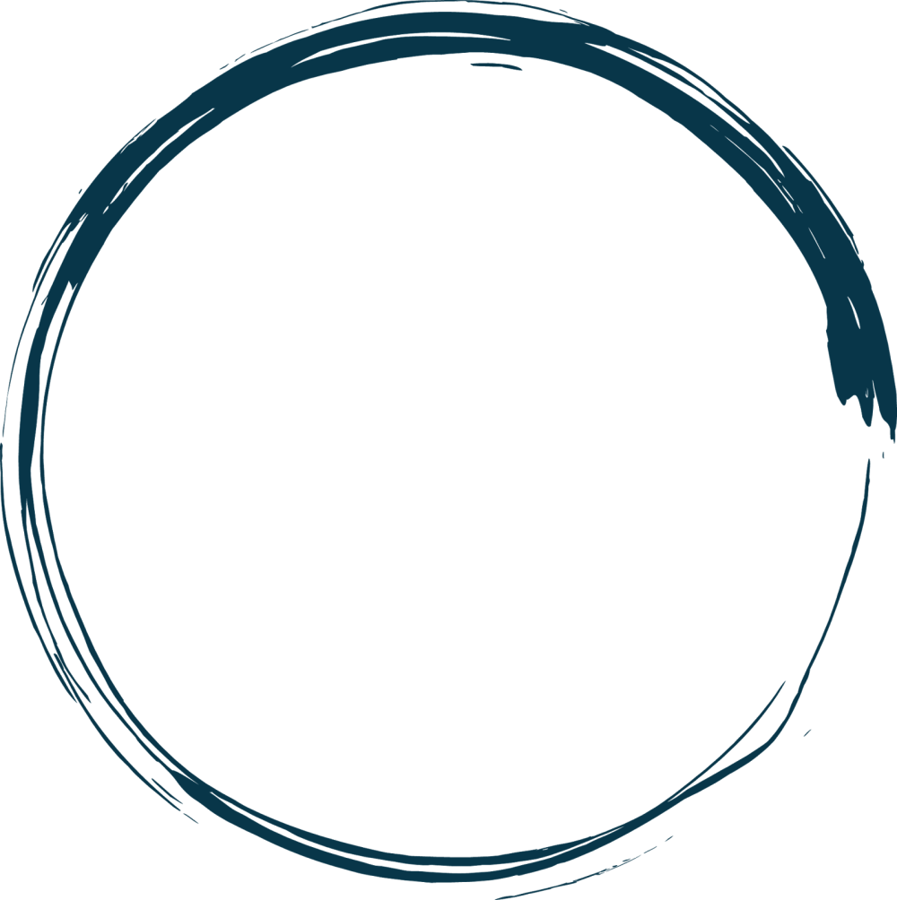 Фиолетовый неоновый круг