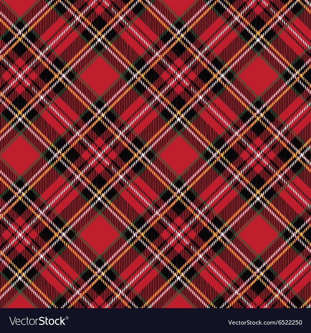 Шотландский тартан вектор