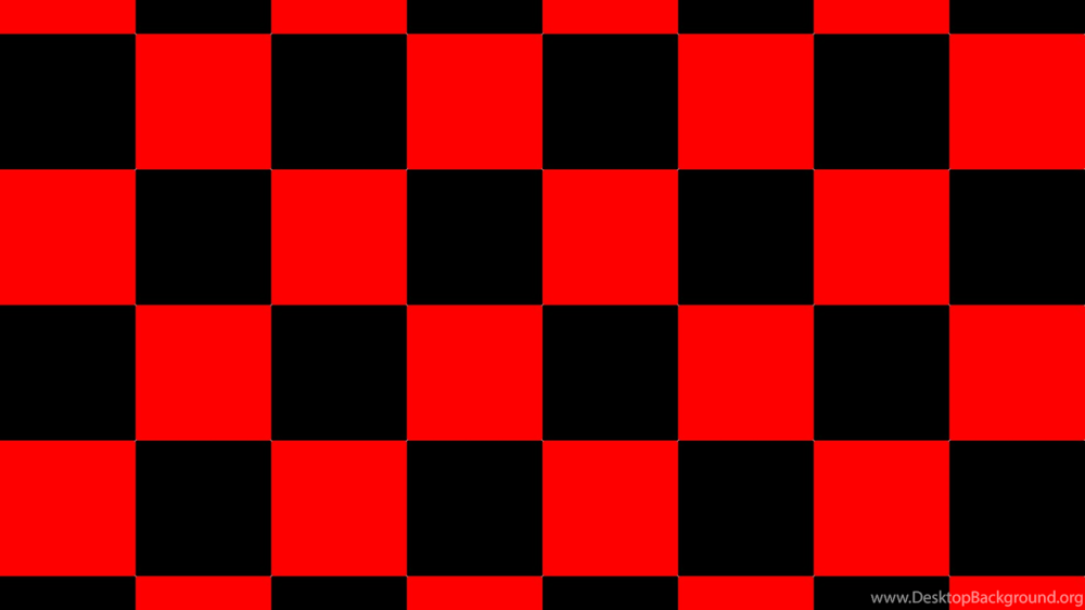 Красно белая шахматная доска