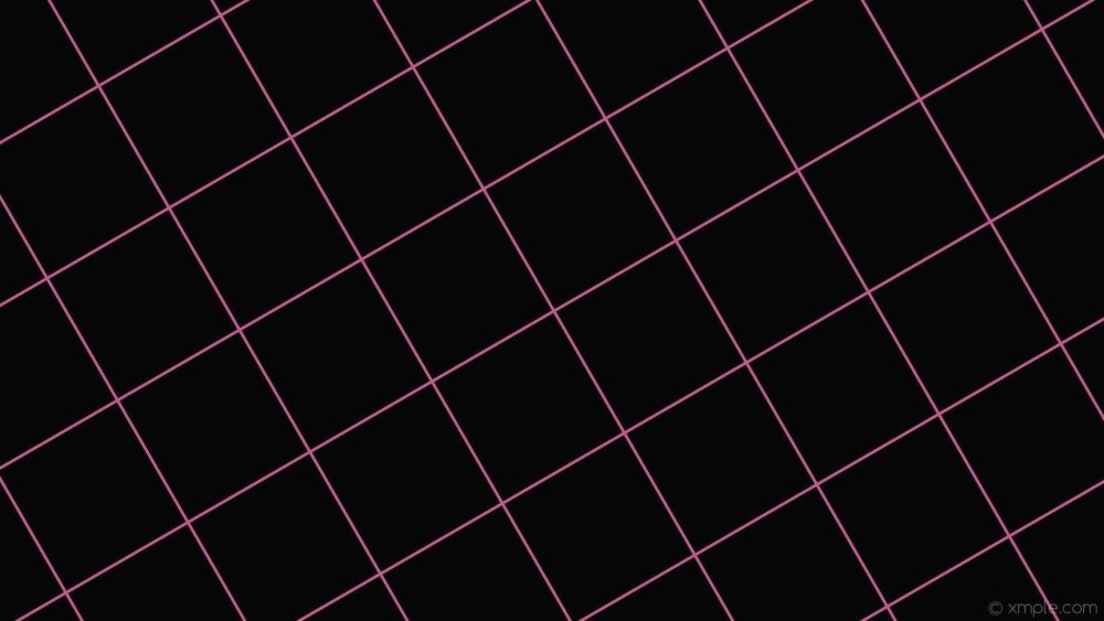 Чёрный фон в клеточку