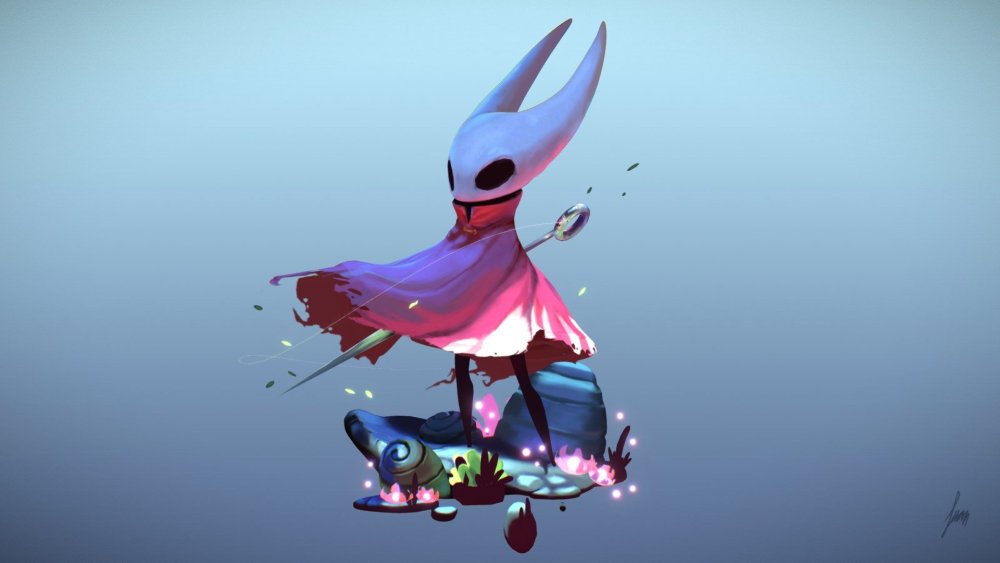 Hollow Knight храм чёрного яйца фон