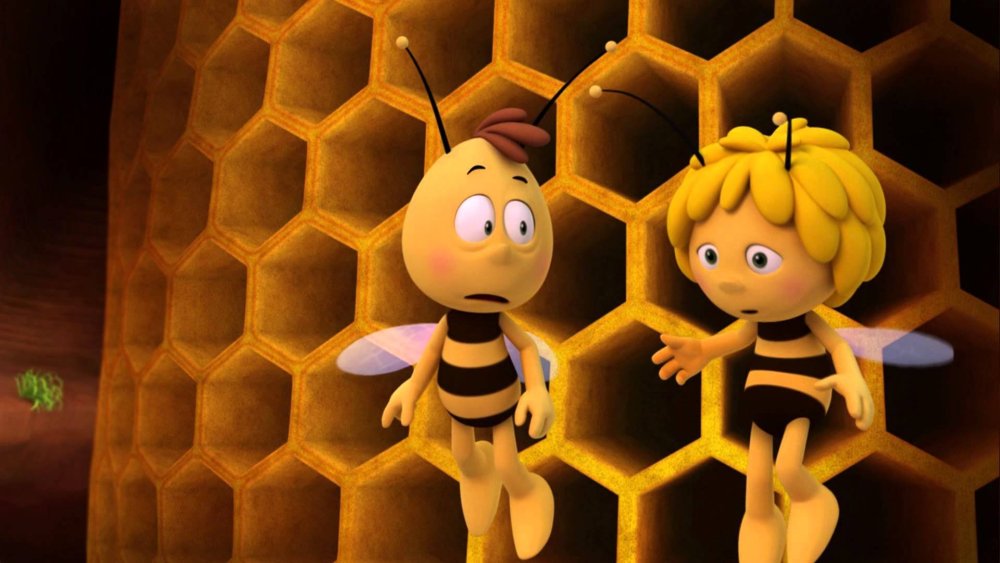 Поле с пчелками для детей