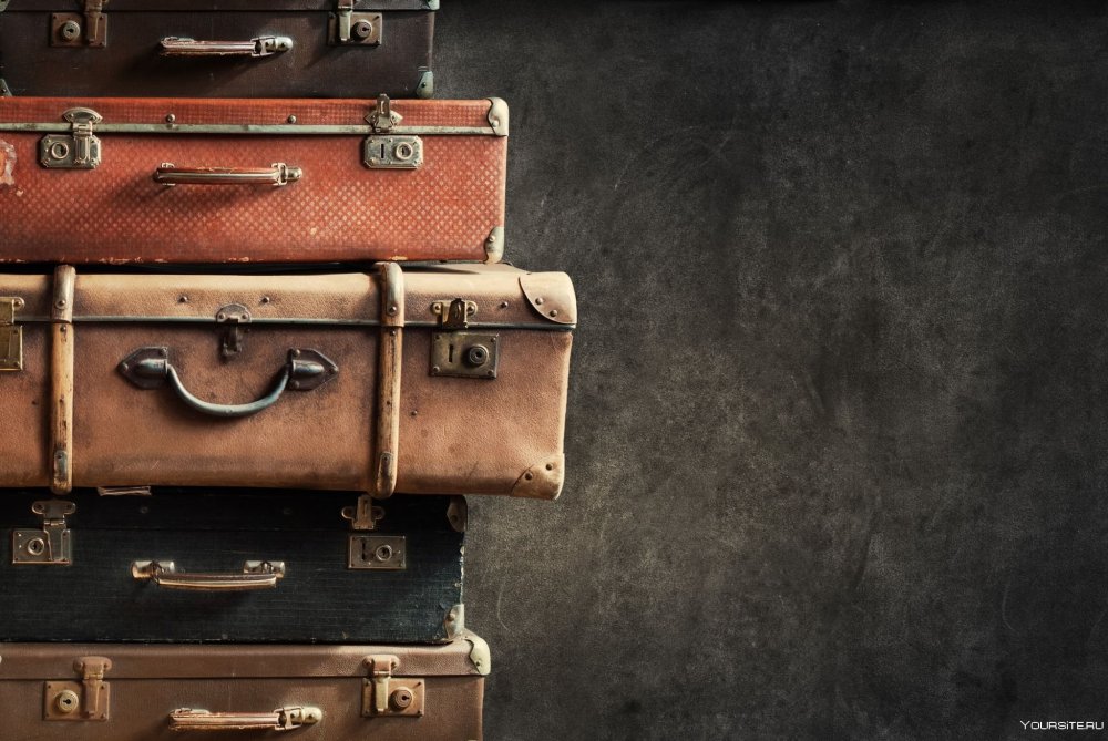 Чемодан фон