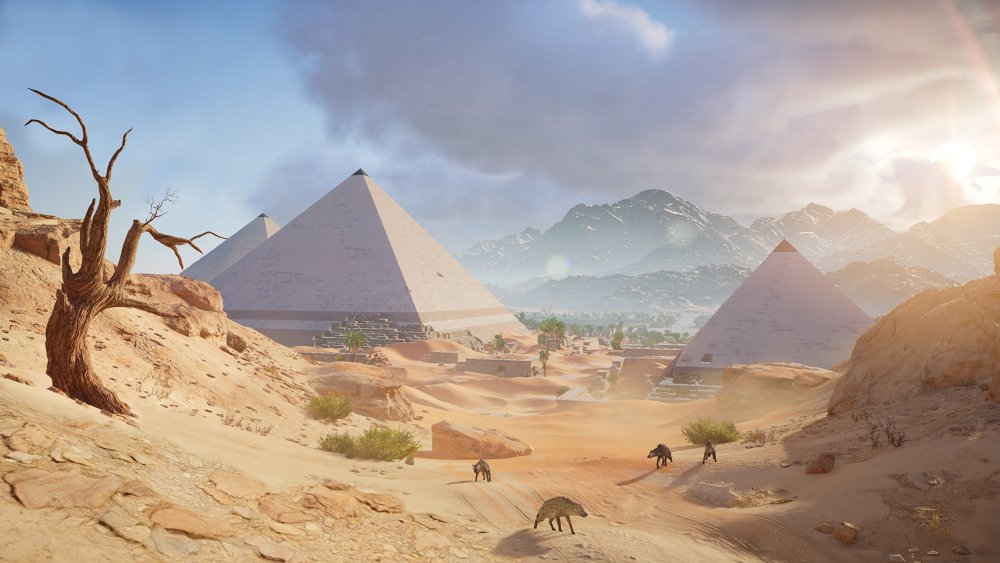 Assassin's Creed Origins Египет пейзаж
