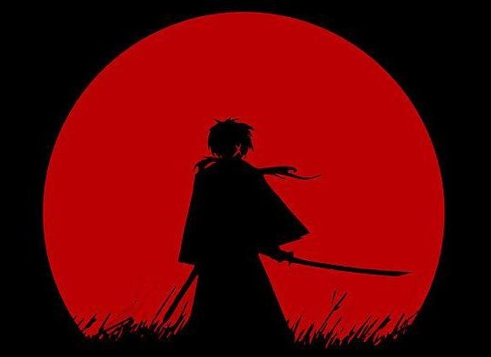 Черно красные обои