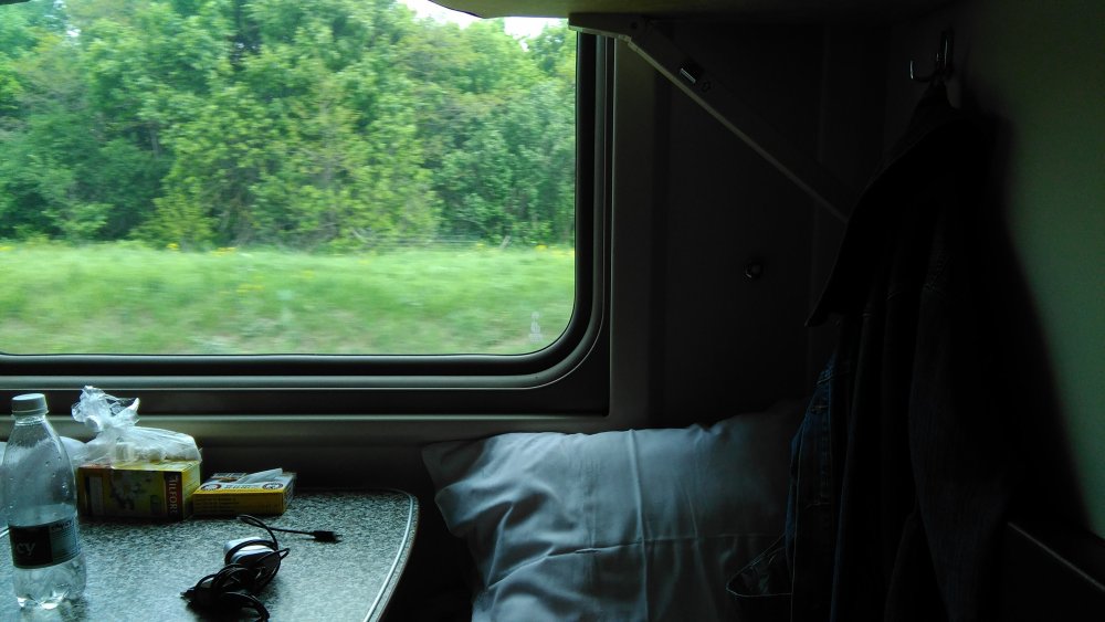 Окно вагона поезда