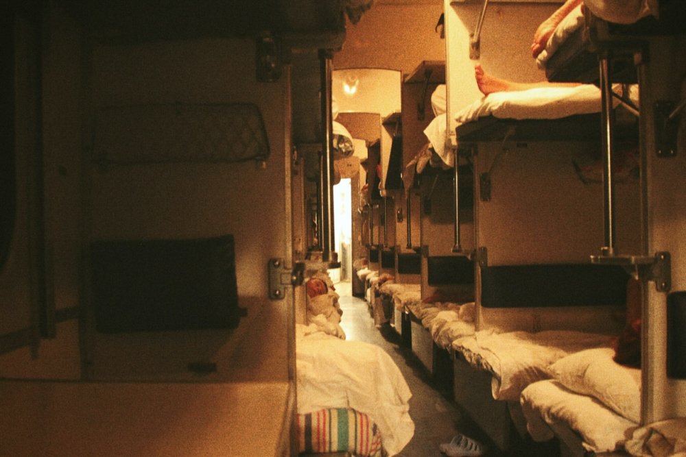 Плацкарт ночью