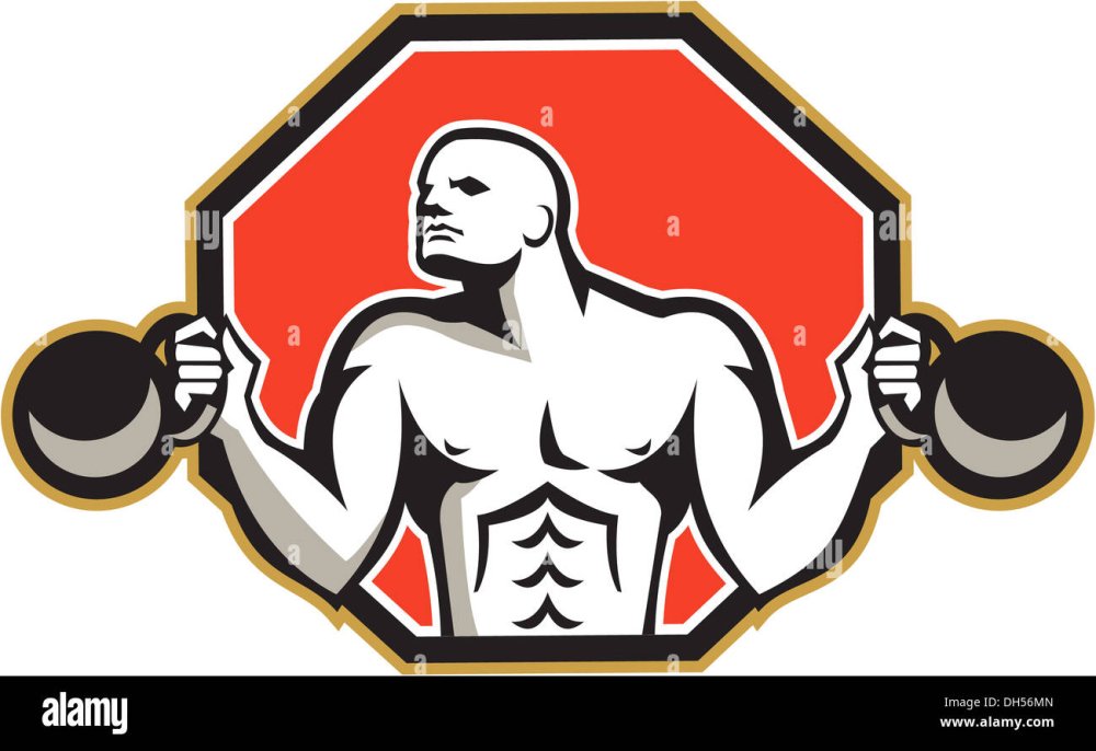 Гиря в руке