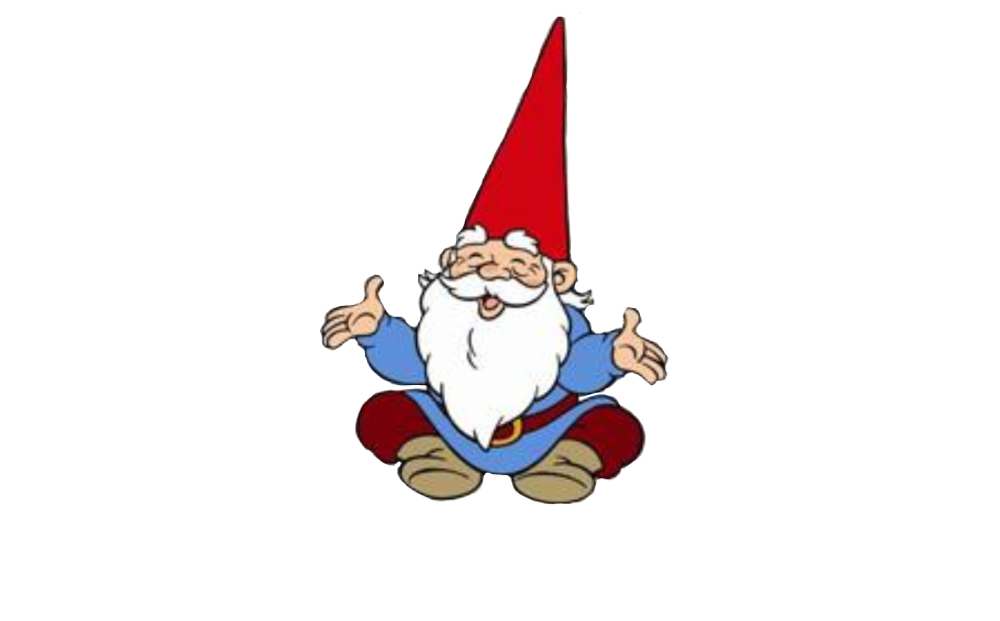 Гномик сидит