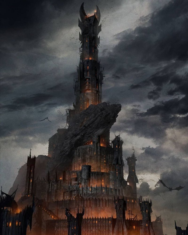 Башня Саурона из Властелина колец