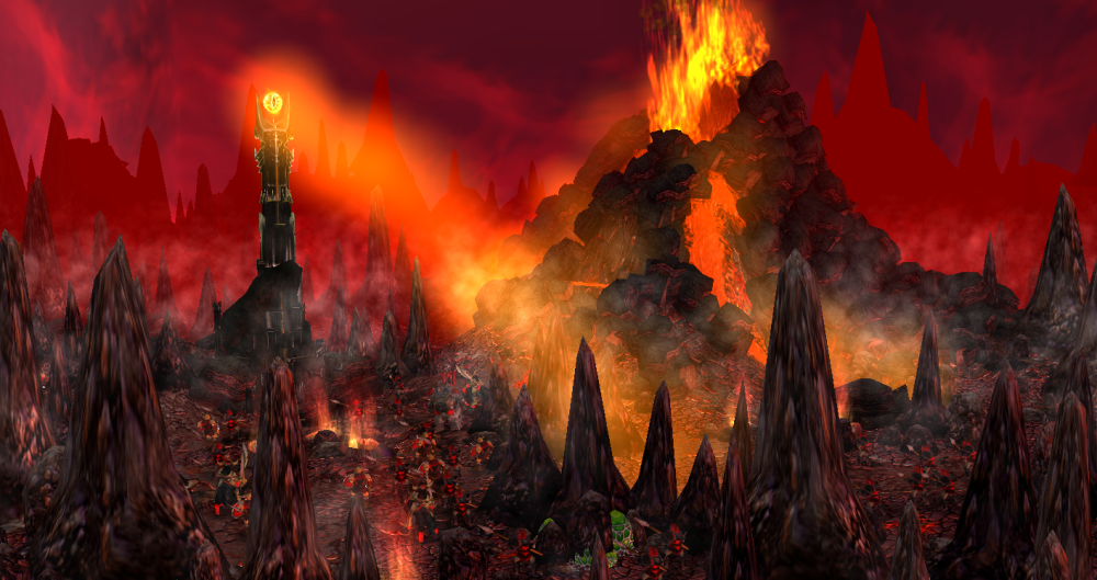 Око Саурона гора