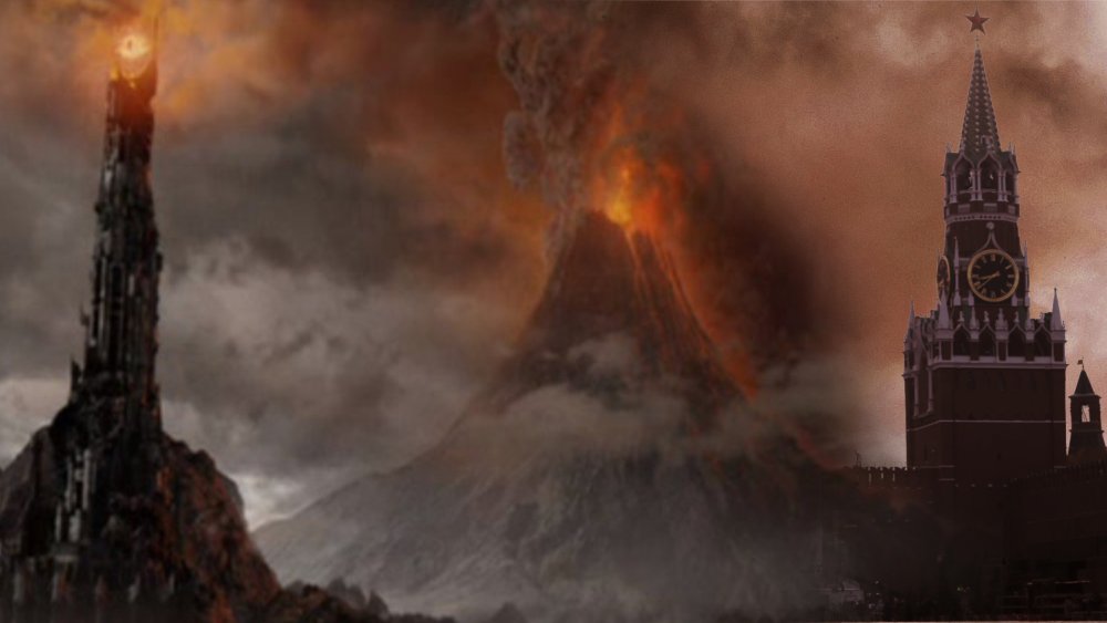 Крепость Саурона в Мордоре