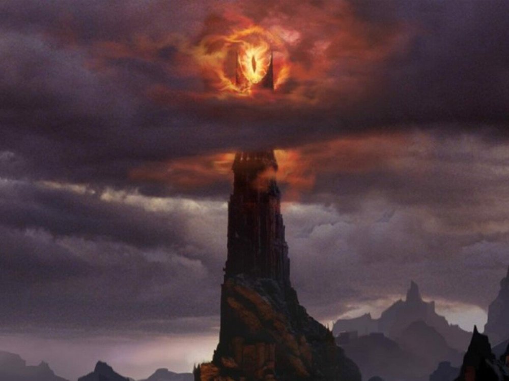 Мордор с башней-Барад-дур