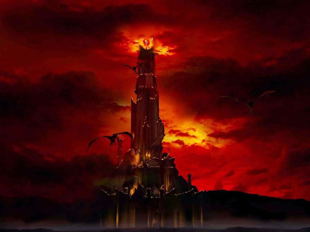 Мордор башня Саурона