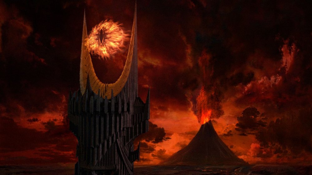 Лего Властелин колец око Саурона