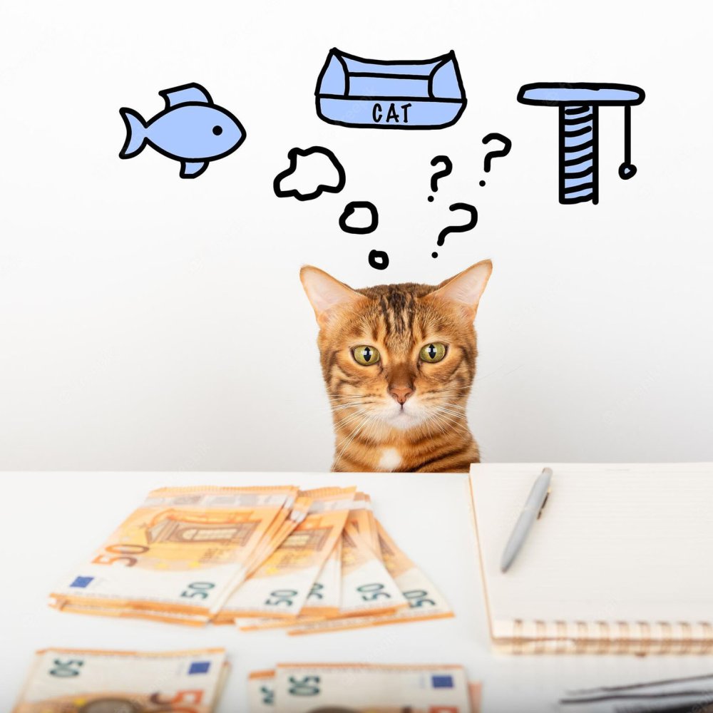 Кошка думает