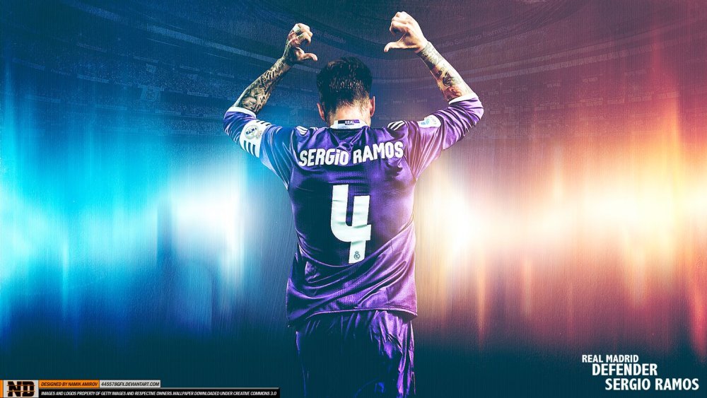 Серхио Рамос Реал Мадрид обои