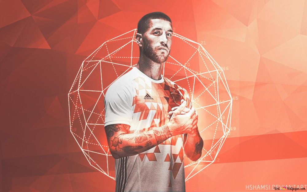 Серхио Рамос арт