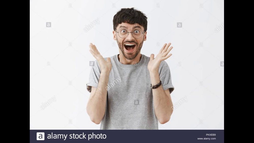 Человек удивляется вектор