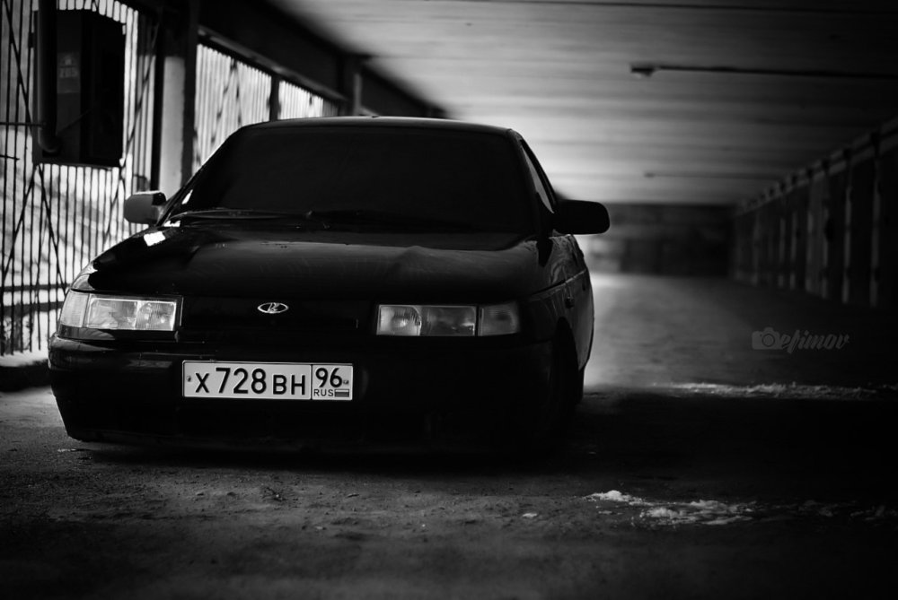 ВАЗ 2110 БПАН черная бункер