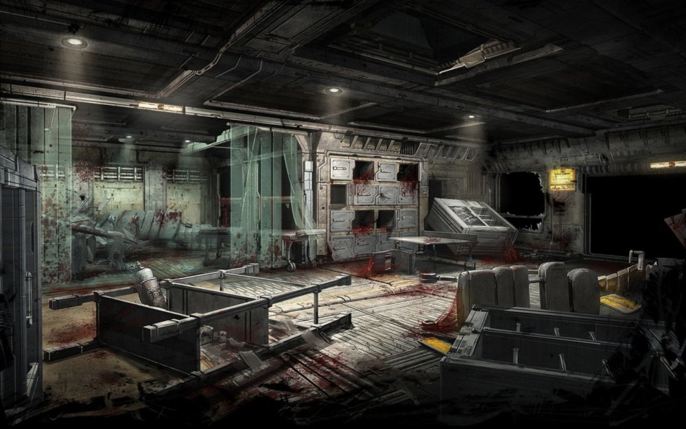 Заброшенный бункер сталкер