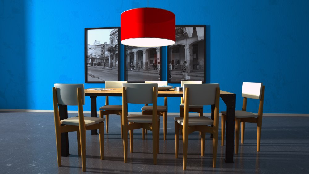 Стулья в интерьере кафе