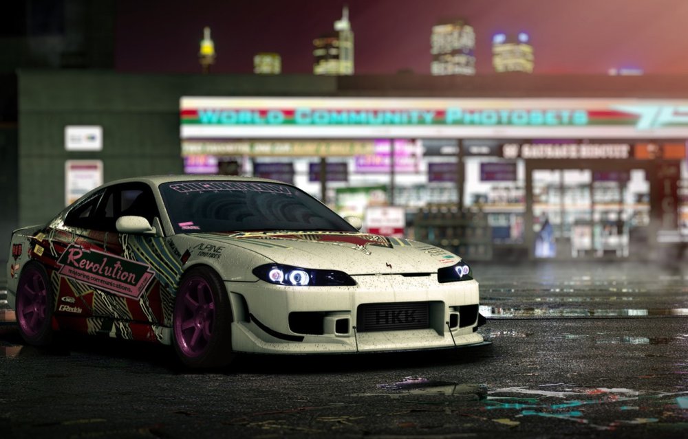 Nissan Silvia s15 4к