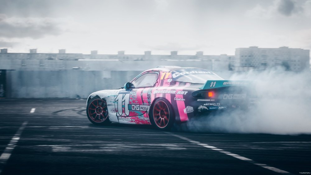 Mazda rx7 Drift 8к