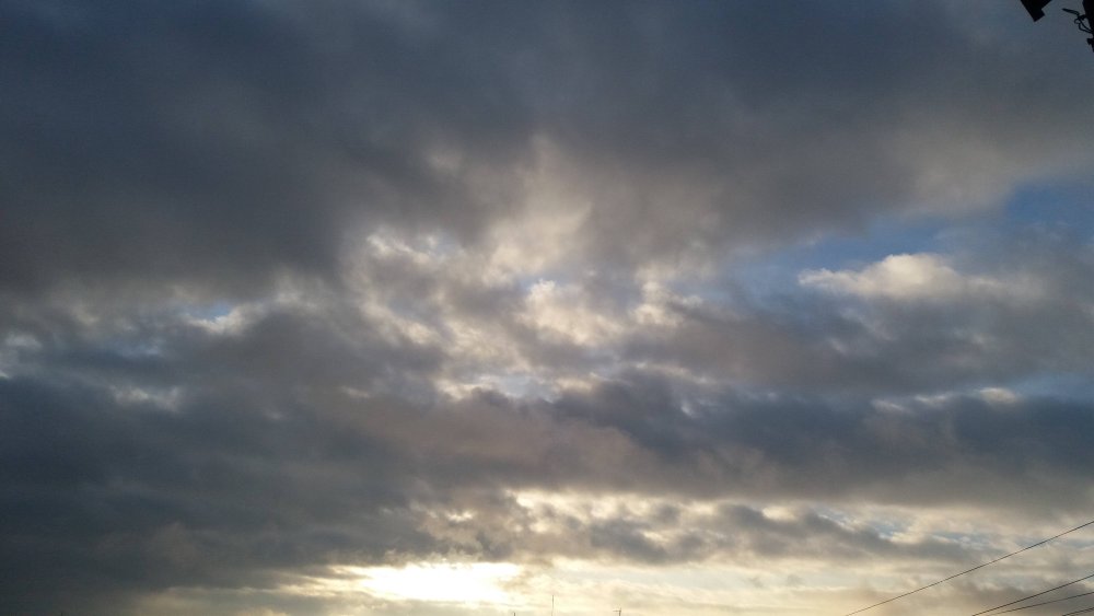 Хмурое небо