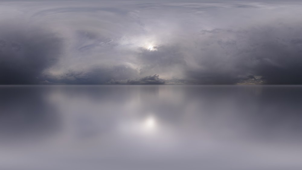 HDR пасмурное небо