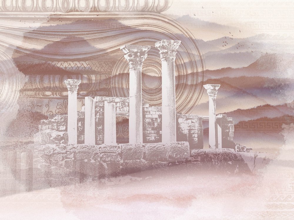 Обои в античном стиле