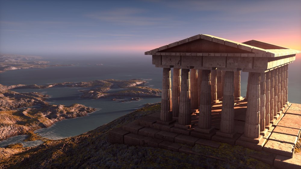 Храм на горе Олимп