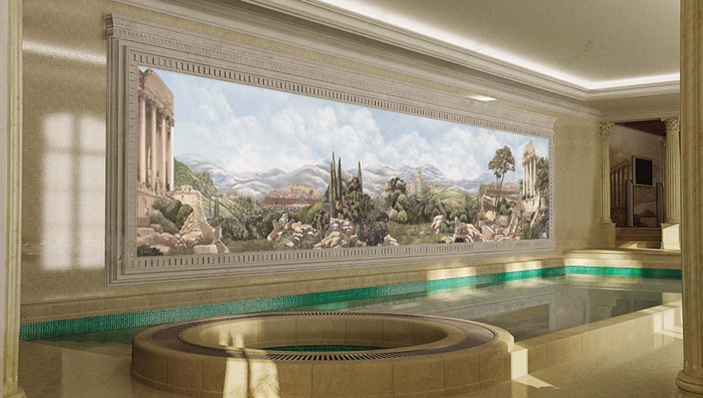 Фреска состаренная